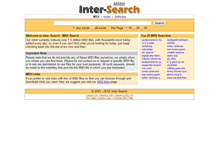 Tablet Screenshot of inter-search.co.uk